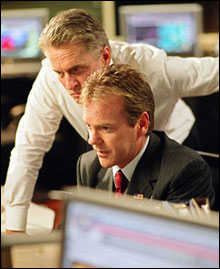 Kiefer Sutherland and Michael Douglas